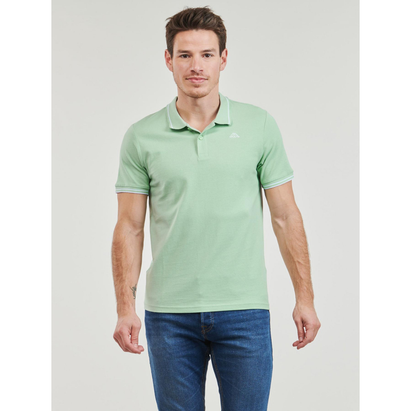 Polo ezio vert homme - Kappa