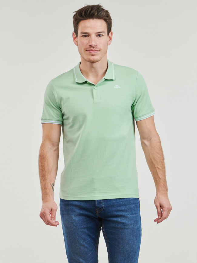 Polo ezio vert homme - Kappa