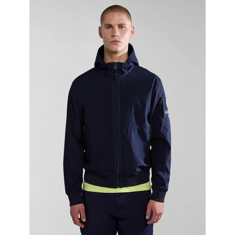 Veste merville bleu marine homme - Napapijri