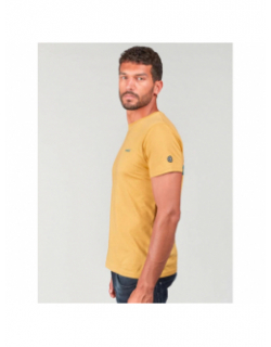 T-shirt wunth sahara jaune homme - Le Temps Des Cerises