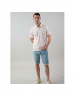 Polo astral blanc homme - Deeluxe