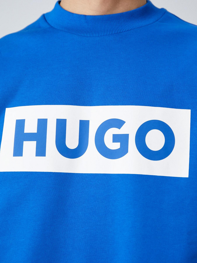 Sweat logo niero bleu homme - Hugo