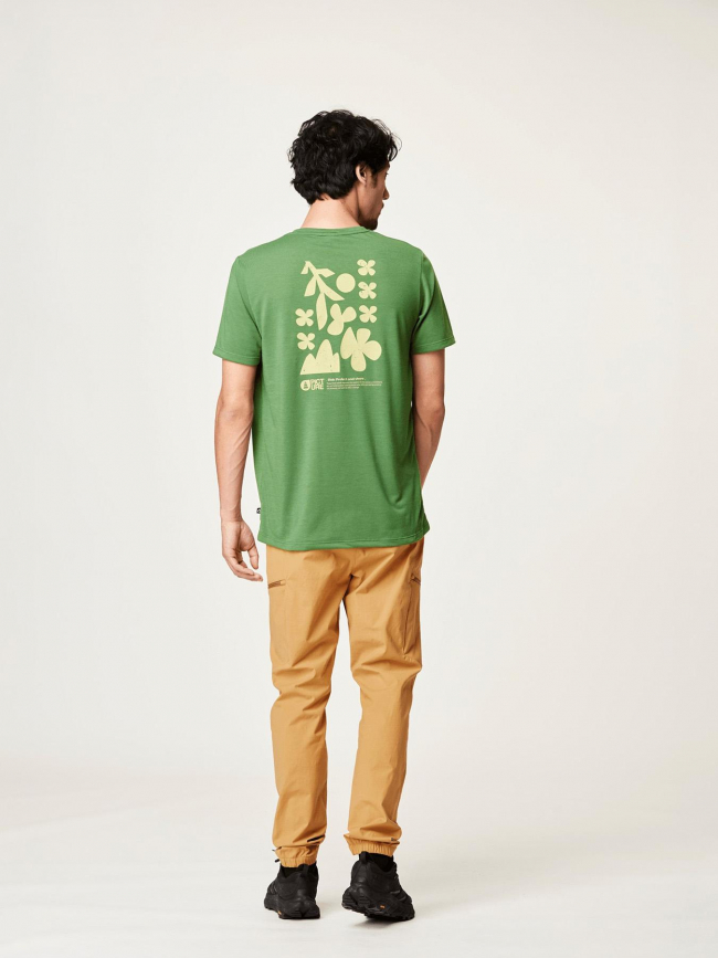 T-shirt timont vert homme - Picture