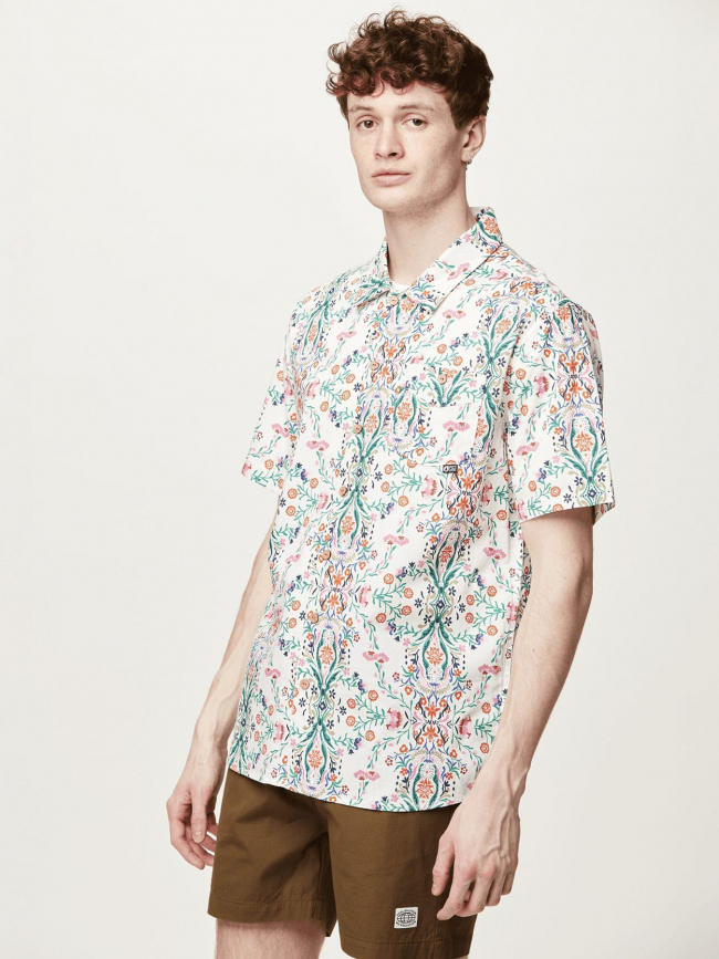 Chemise mataikona floral multicolore homme - Picture