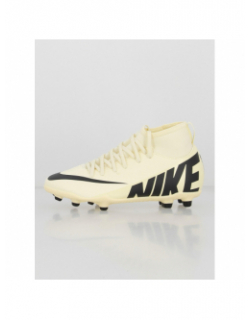 Chaussures de football superfly 9 fg/mg beige enfant - Nike