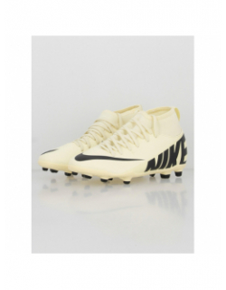 Chaussures de football superfly 9 fg/mg beige enfant - Nike