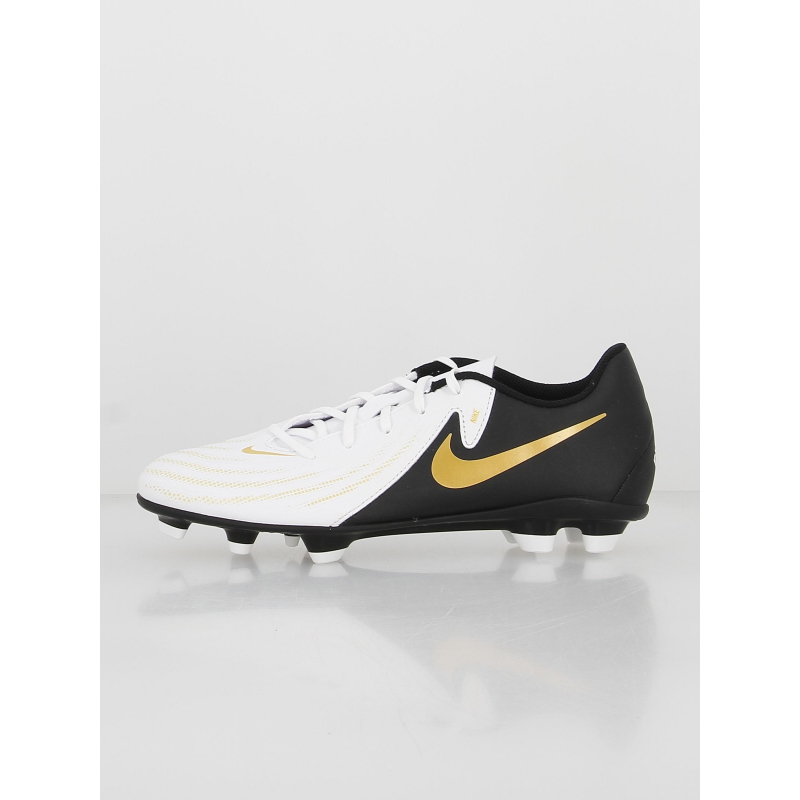 Chaussures de football phantom gx II fg/mg blanc noir - Nike