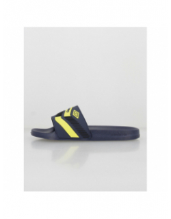 Claquettes ray bleu marine jaune homme - Umbro