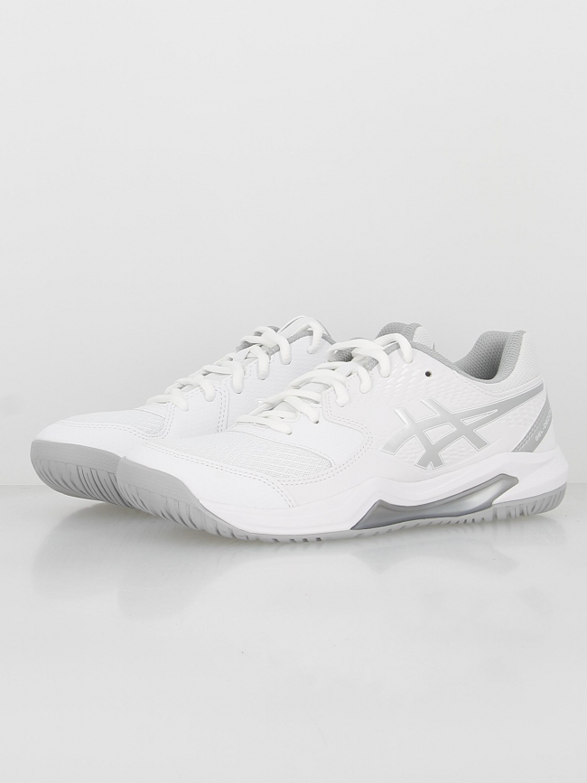 Chaussures de tennis gel dedicate 8 blanc femme - Asics