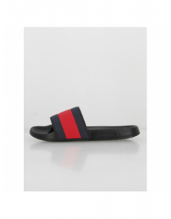 Claquettes flag pool noir blanc - Tommy Hilfiger