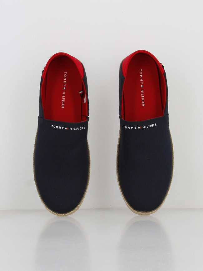 Espadrilles uni logo bleu marine homme - Tommy Hilfiger