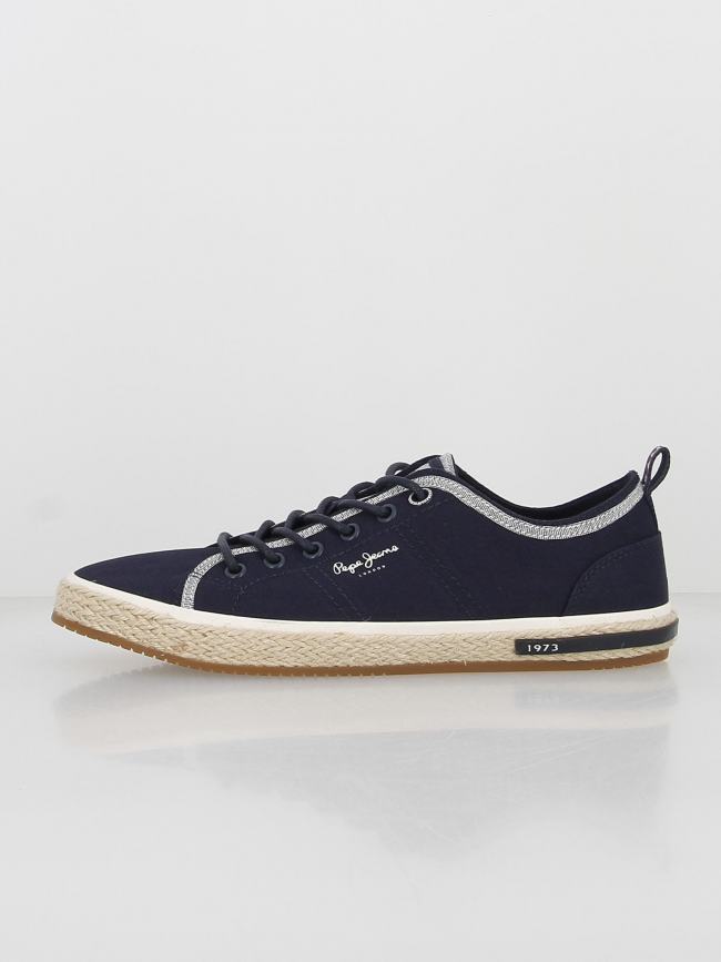 Chaussures en toile samoa smart bleu homme - Pepe Jeans