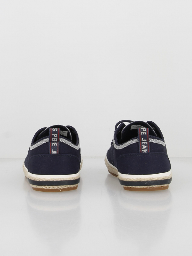 Chaussures en toile samoa smart bleu homme - Pepe Jeans