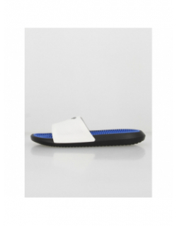 Claquettes de piscine marco blanc bleu noir - Arena