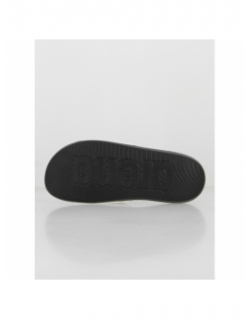 Claquettes de piscine marco blanc bleu noir - Arena