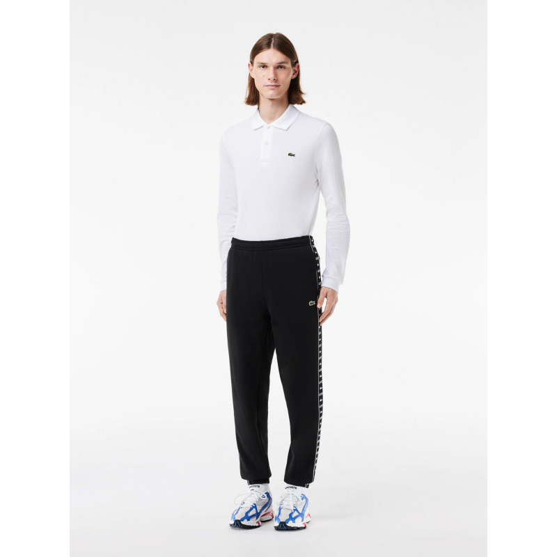 Pantalon de survêtement logo noir homme - Lacoste