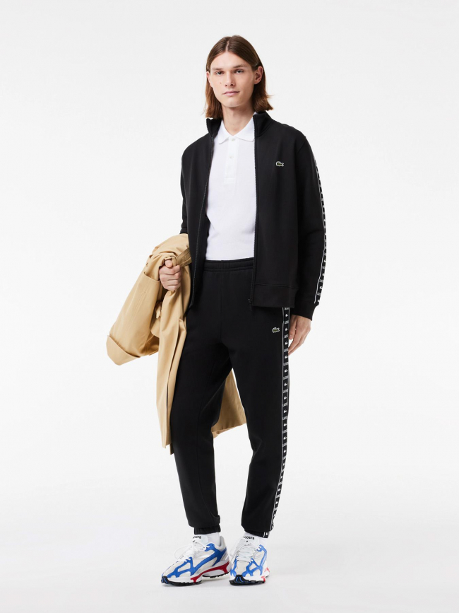 Pantalon de survêtement logo noir homme - Lacoste