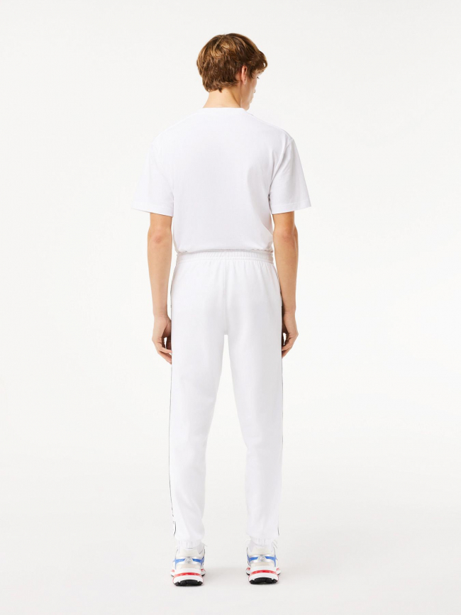 Pantalon de survêtement logo blanc homme - Lacoste