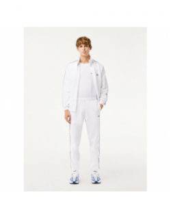 Pantalon de survêtement logo blanc homme - Lacoste