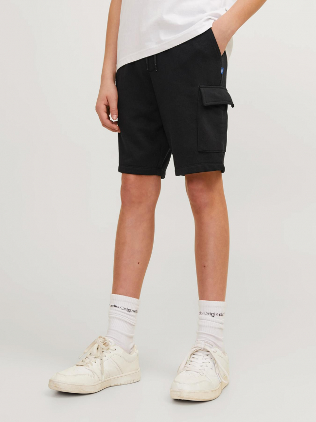 Short cargo noir garçon - Jack & Jones