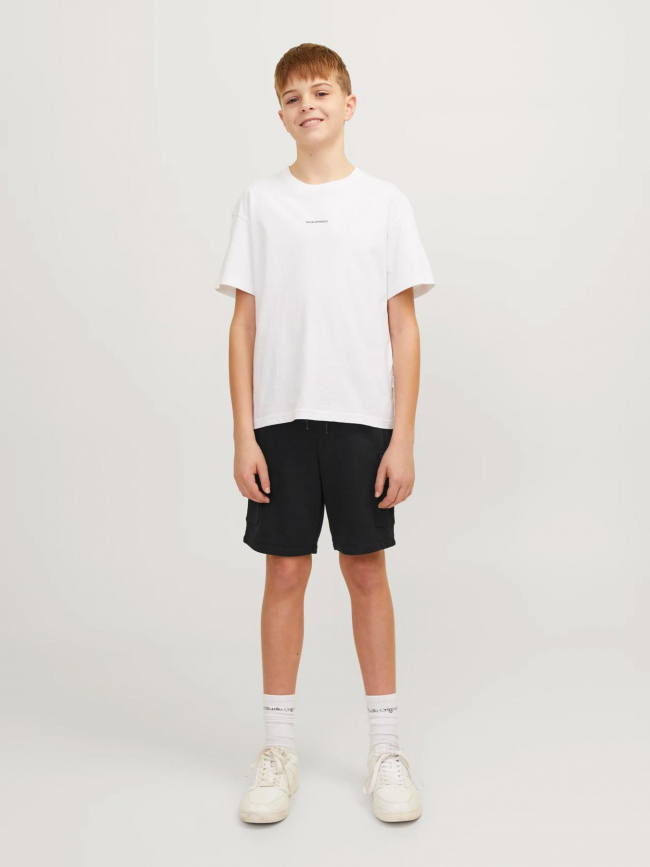 Short cargo noir garçon - Jack & Jones