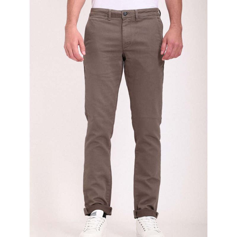 Pantalon chino pallas kaki homme - Teddy Smith