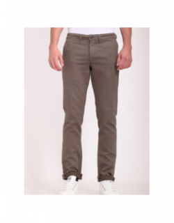 Pantalon chino pallas kaki homme - Teddy Smith