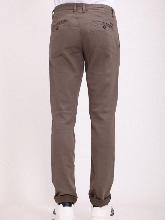 Pantalon chino pallas kaki homme - Teddy Smith