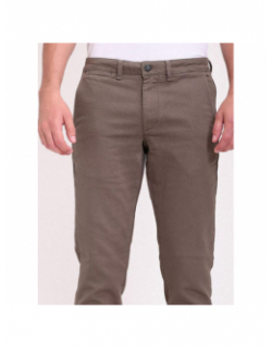 Pantalon chino pallas kaki homme - Teddy Smith