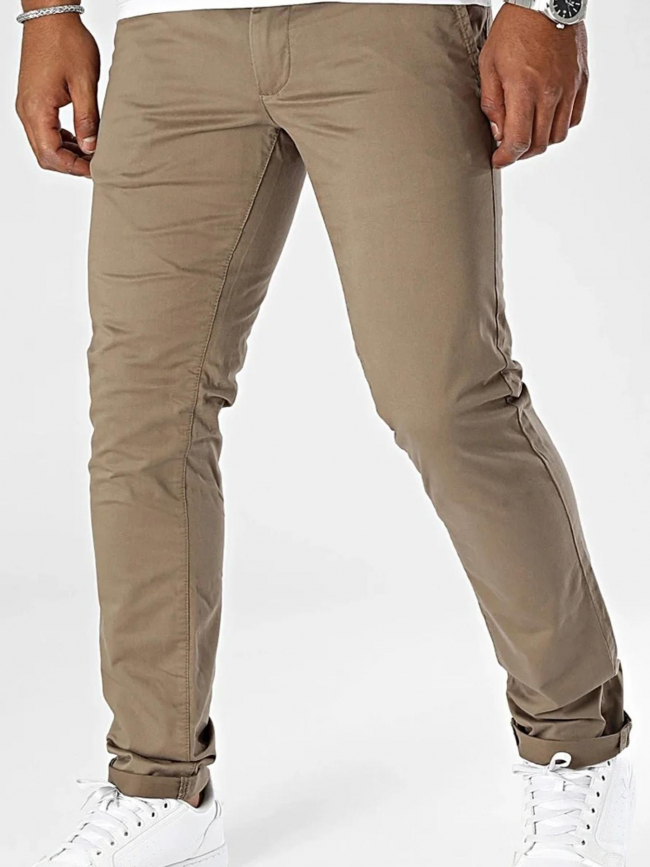 Pantalon chino pallas beige homme - Teddy Smith