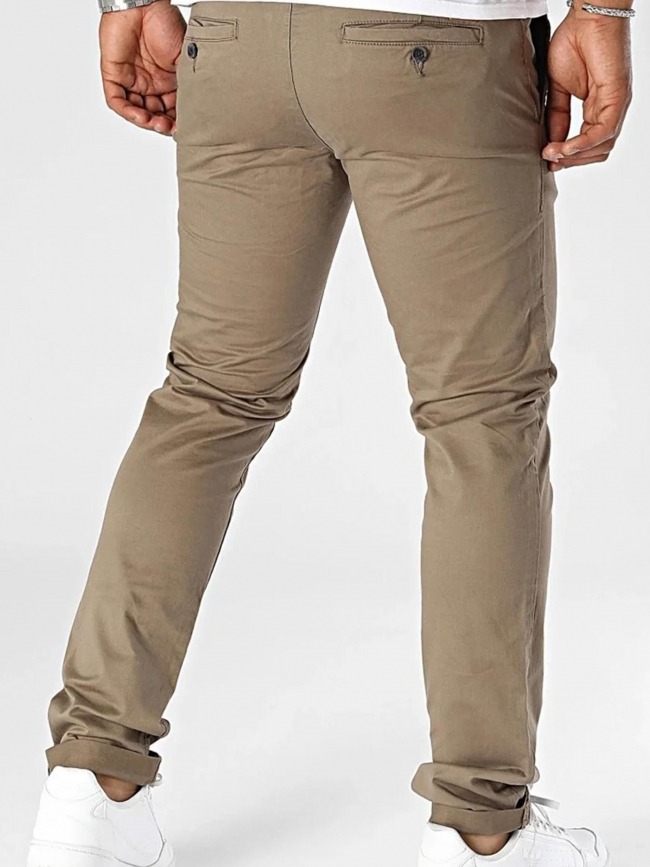 Pantalon chino pallas beige homme - Teddy Smith