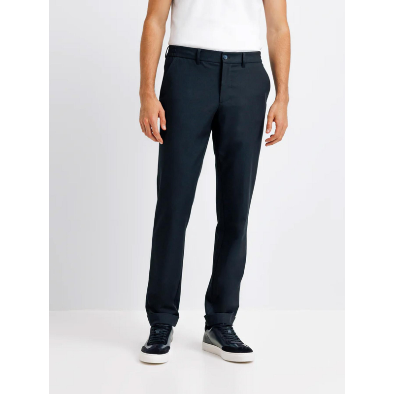 Pantalon chino slim pombou bleu marine homme - Izac