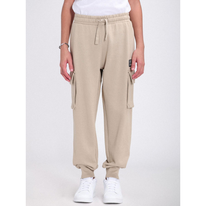 Jogging cargo rec beige garçon - Teddy Smith