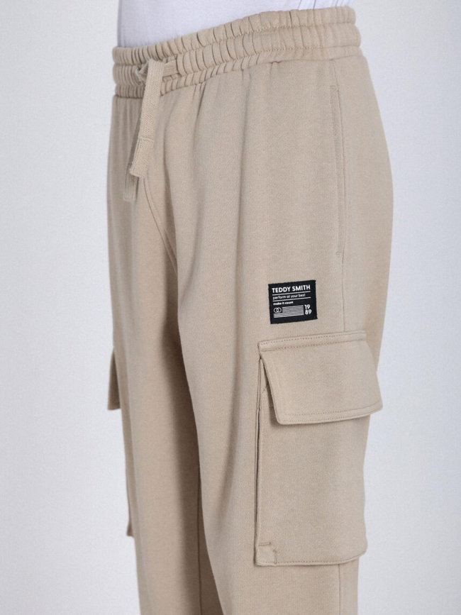 Jogging cargo rec beige garçon - Teddy Smith