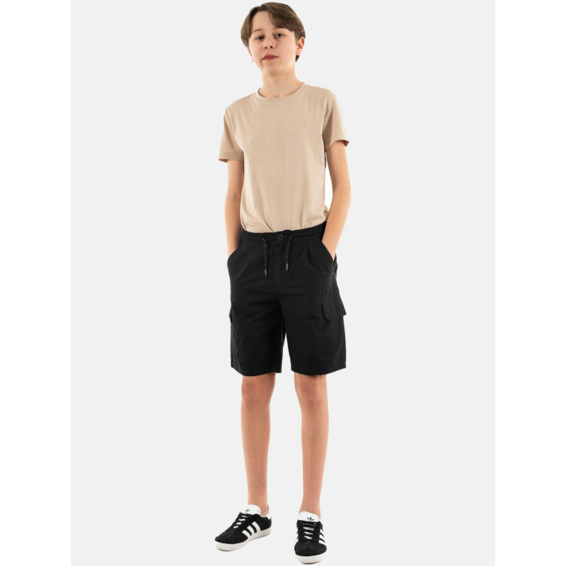 Short cargo sully noir garçon - Teddy Smith