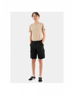 Short cargo sully noir garçon - Teddy Smith