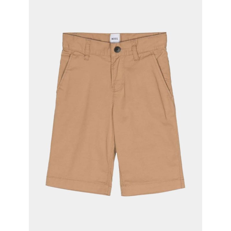 Short chino marron garçon - Boss