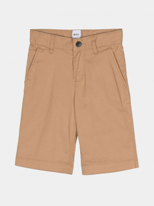 Short chino marron garçon - Boss