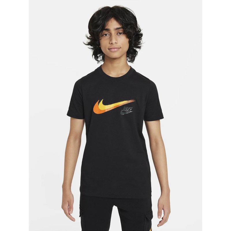 T-shirt nsw iron noir garçon - Nike