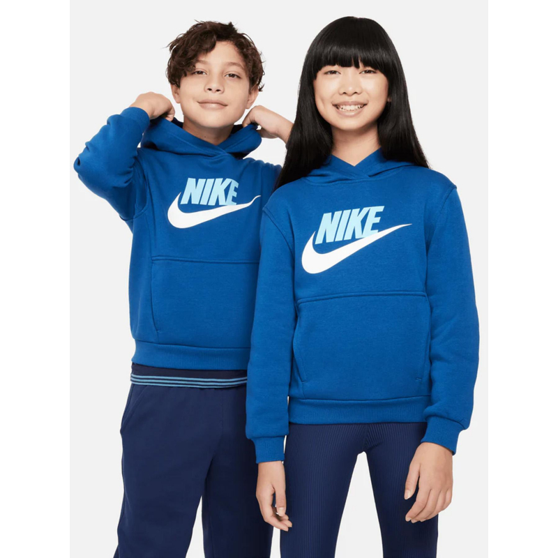 Sweat à capuche sportswear club bleu enfant - Nike