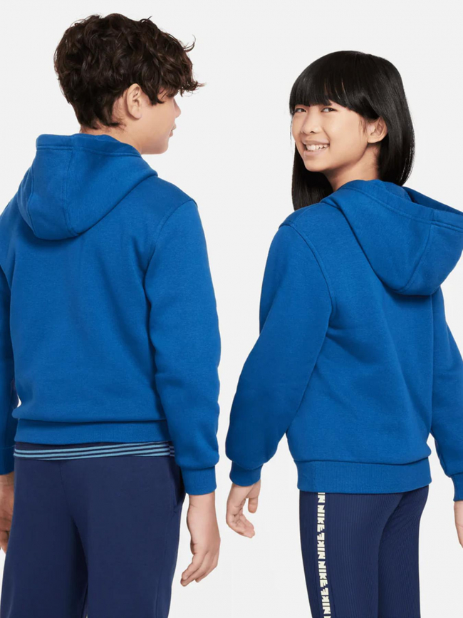 Sweat à capuche sportswear club bleu enfant - Nike