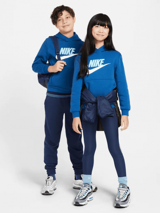 Sweat à capuche sportswear club bleu enfant - Nike