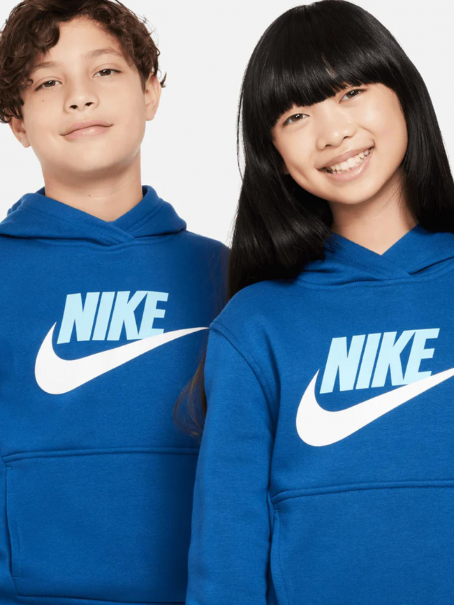 Sweat à capuche sportswear club bleu enfant - Nike