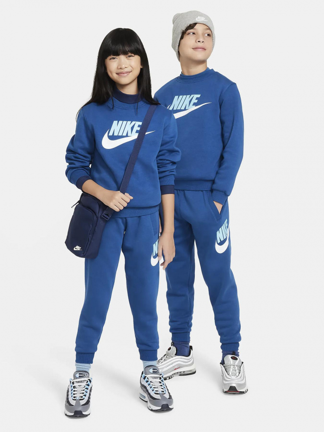 Jogging sportswear club fleece bleu enfant - Nike