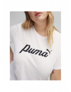 T-shirt ample blossom blanc femme - Puma