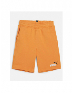 Short jogging uni essential jaune garçon - Puma