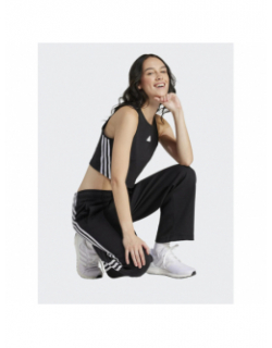 Débardeur crop noir femme - Adidas