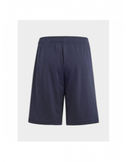 Short jogging à logo bleu marine enfant - Adidas