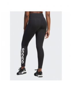 Legging linear logo noir femme - Adidas