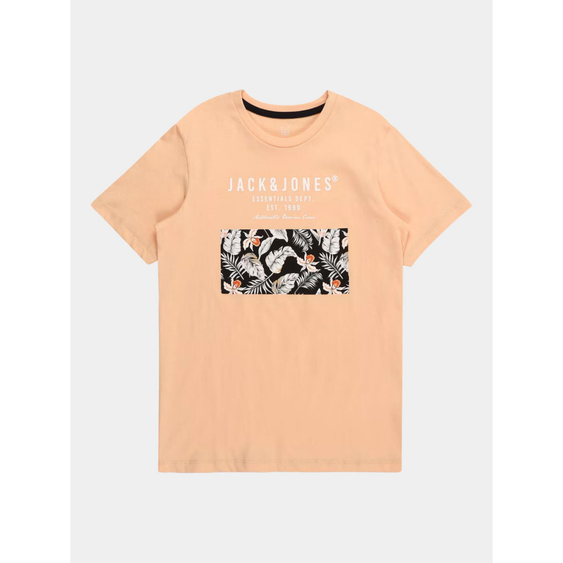 T-shirt chill shape orange garçon - Jack & Jones